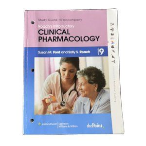 Study Guide to Accompany Roach's Introductory Clinical Pharmacology by Hood,...